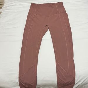 Lululemon Training Power Thru High-Rise Leggings 25"